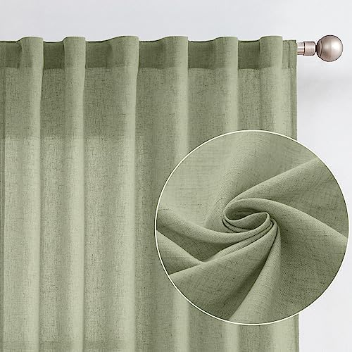 Lined Beige Curtains